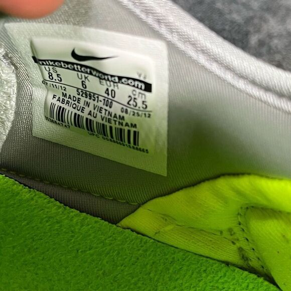 Nike Women's Lunar Hyper Workout XT Silver Purple Sz 8.5 Training - Picture 8 of 8